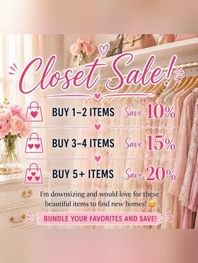 Closet Bundle Sale 🔥🔥